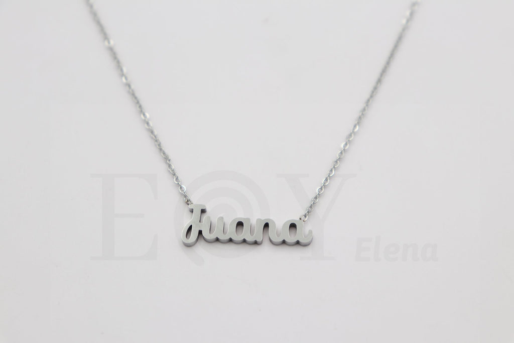 Collar de nombre "Juana"