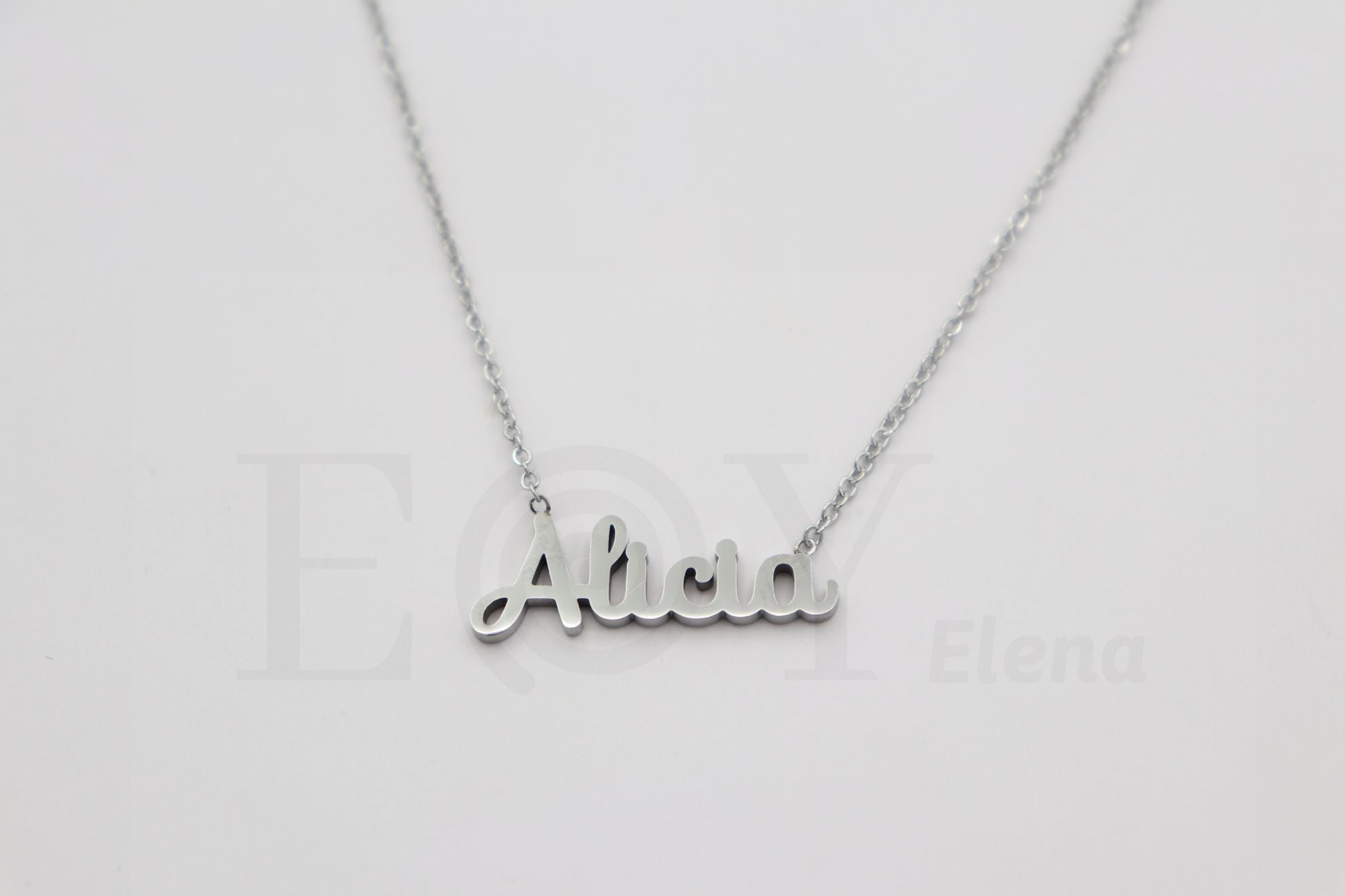 Collar de nombre "Alicia"
