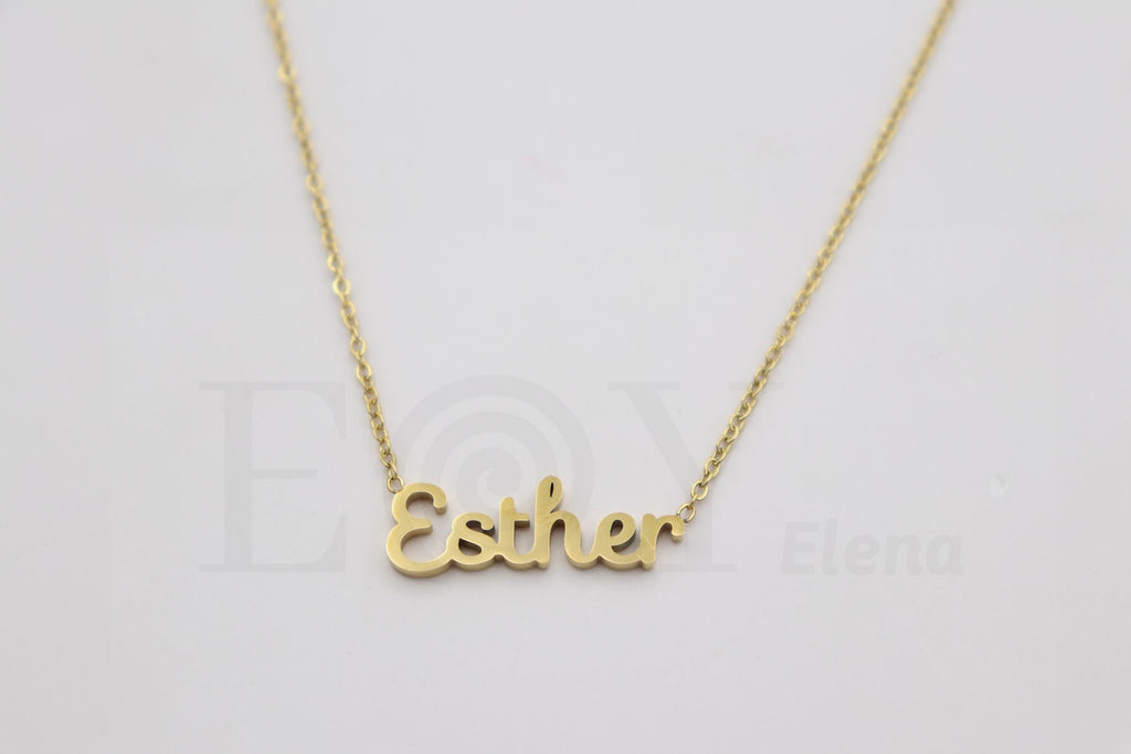 Collar de nombre "Esther"