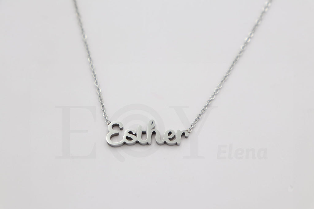 Collar de nombre "Esther"
