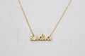 Collar de nombre "Lidia"