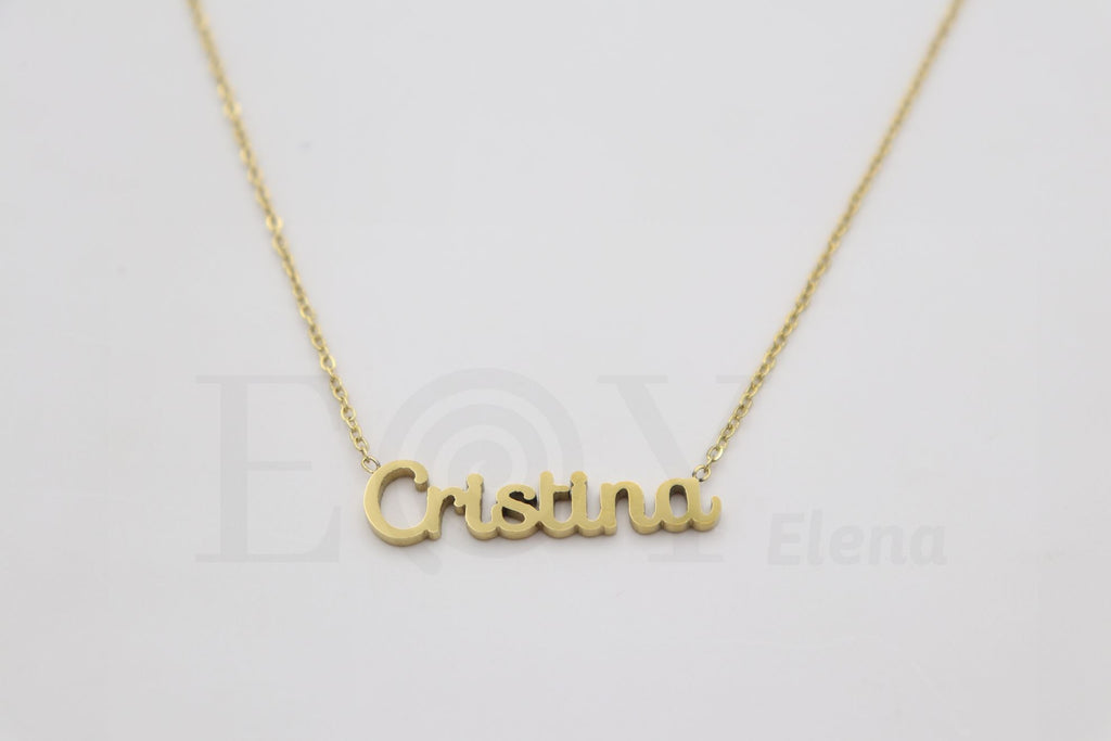Collar de nombre "Cristina"