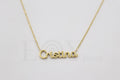 Collar de nombre "Cristina"