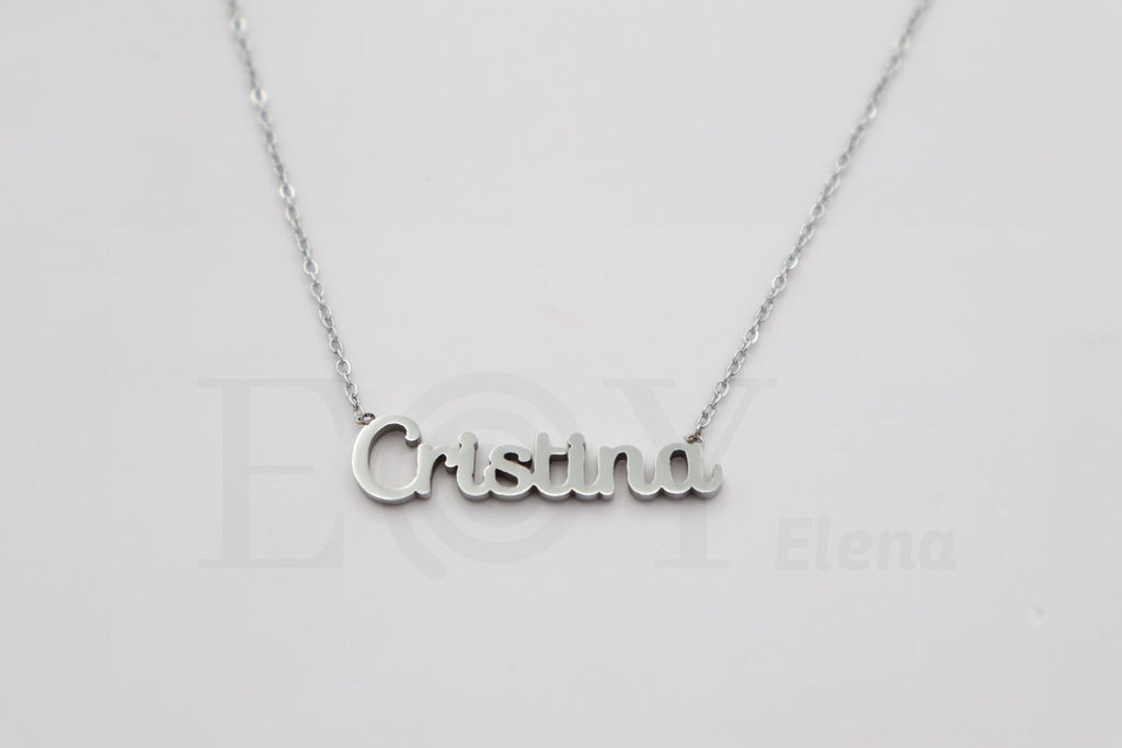 Collar de nombre "Cristina"