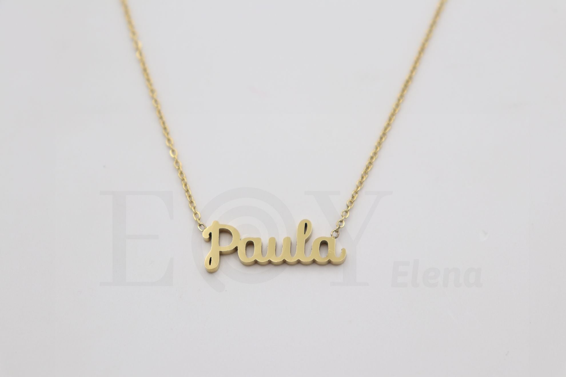 Collar de nombre "Paula"