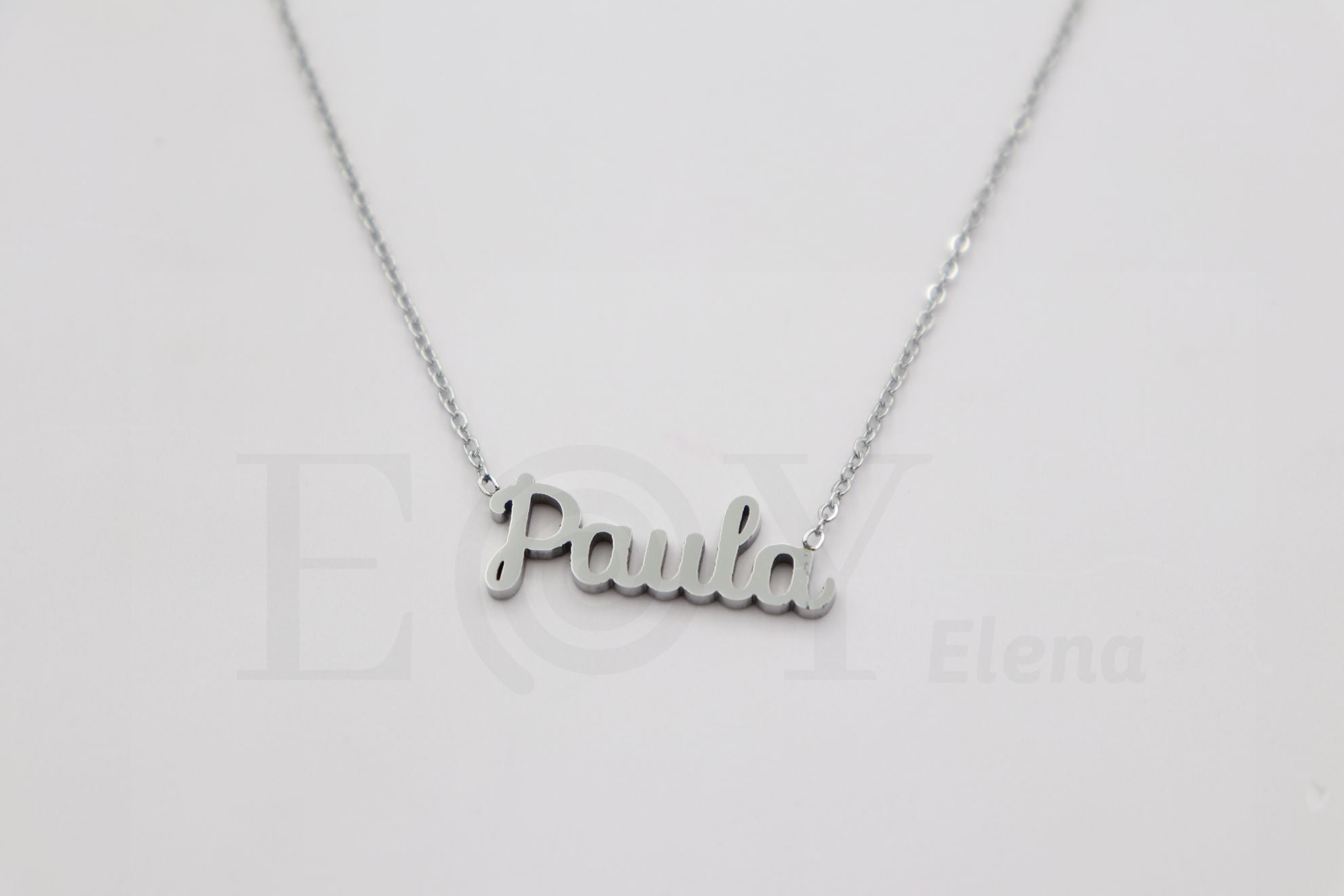 Collar de nombre "Paula"