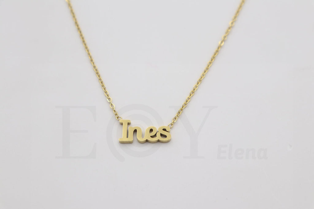 Collar de nombre "Ines"