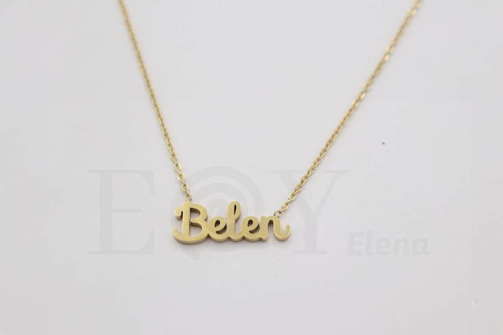 Collar de nombre "Belen"