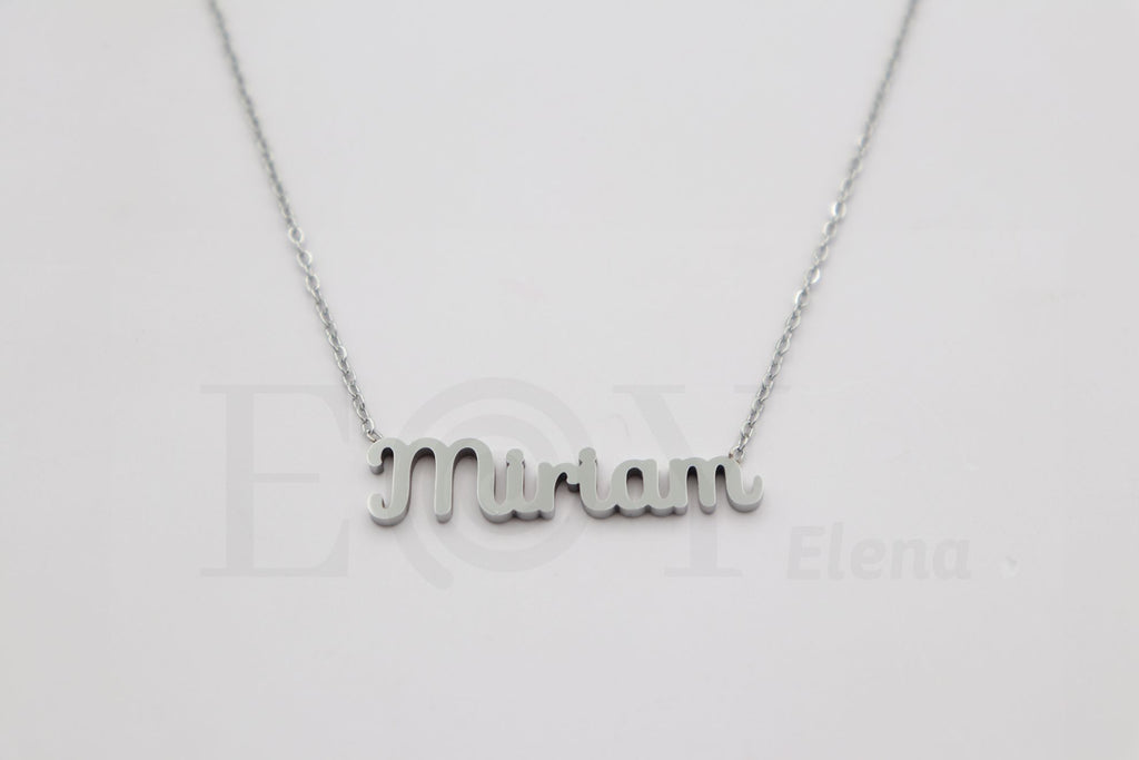 Collar de nombre "Miriam"