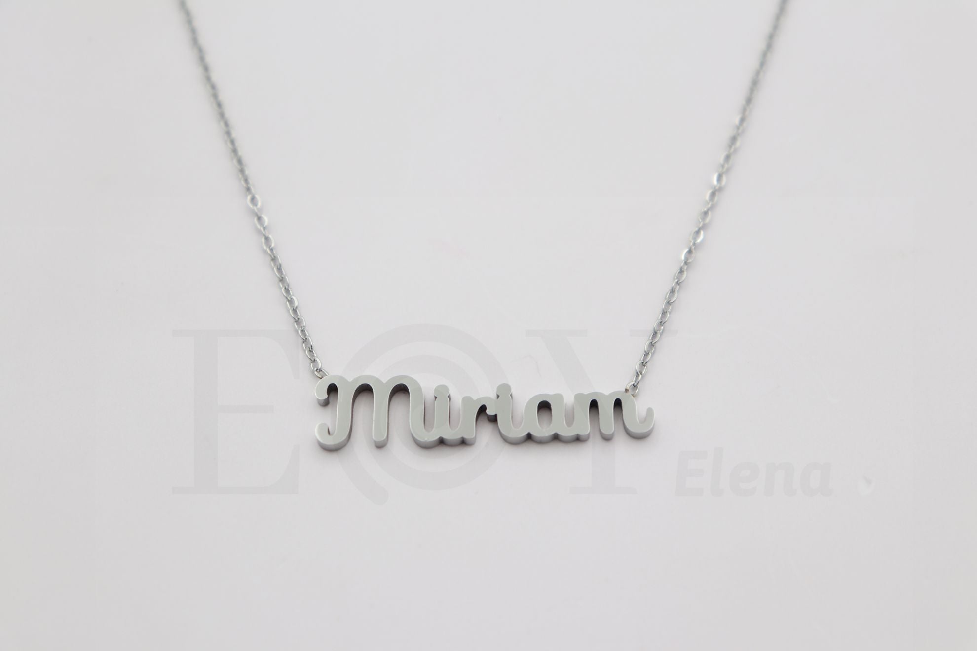 Collar de nombre "Miriam"