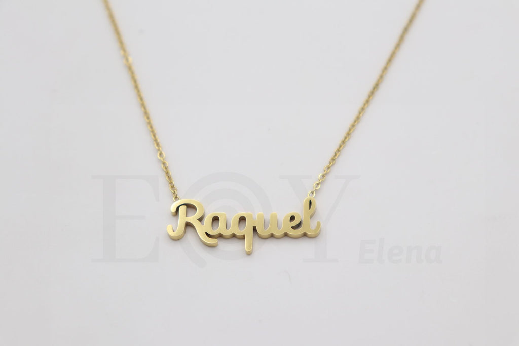 Collar de nombre "Raquel"