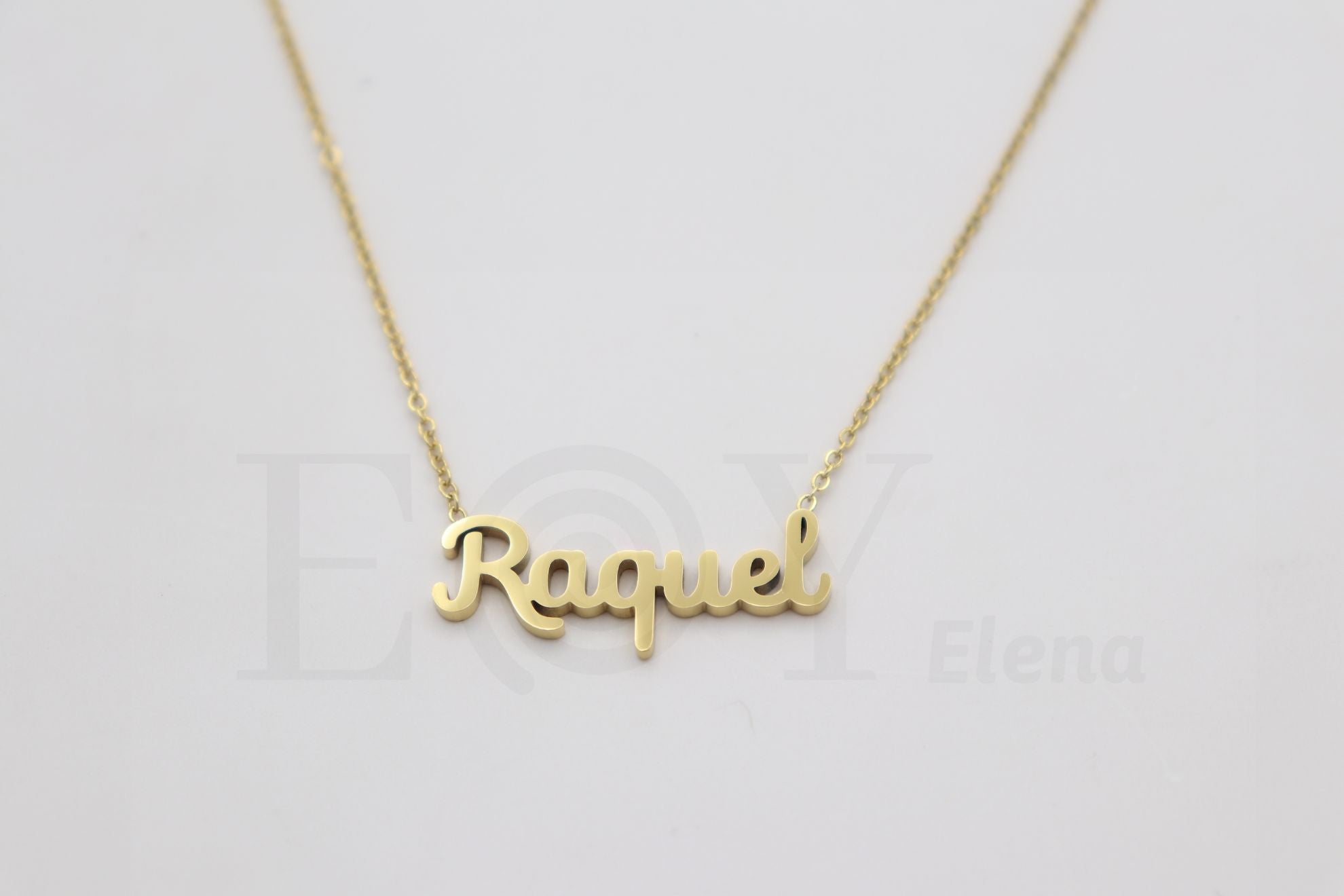 Collar de nombre "Raquel"