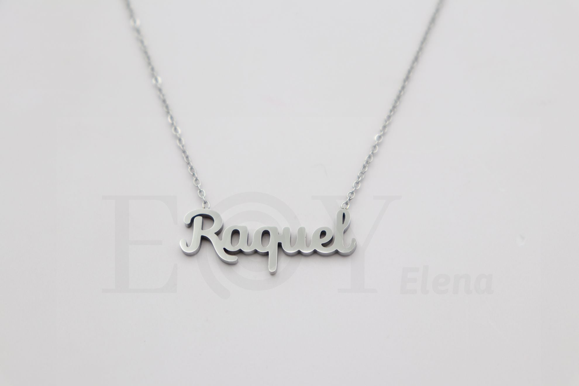 “Raquel”姓名项链