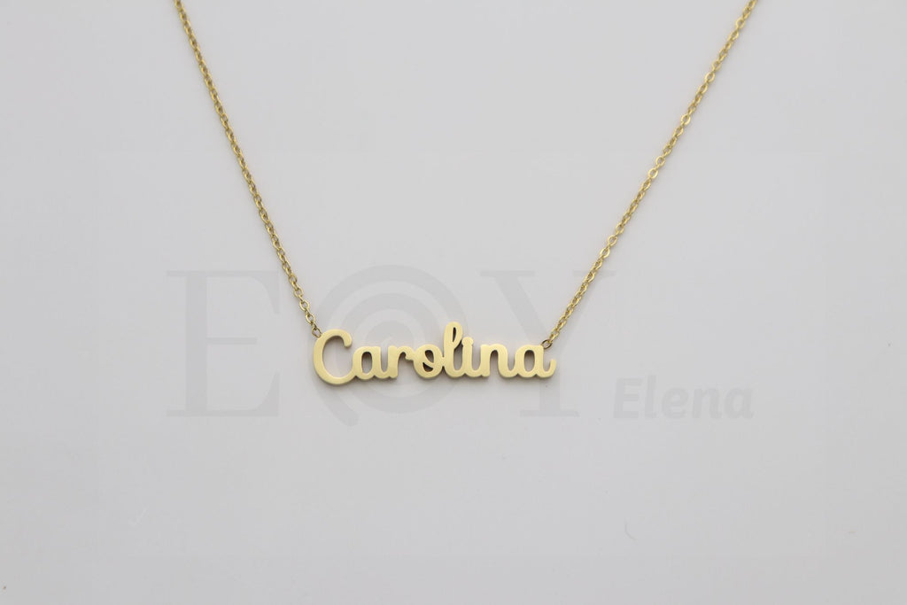 Collar de nombre "Carolina"
