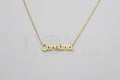 Collar de nombre "Carolina"