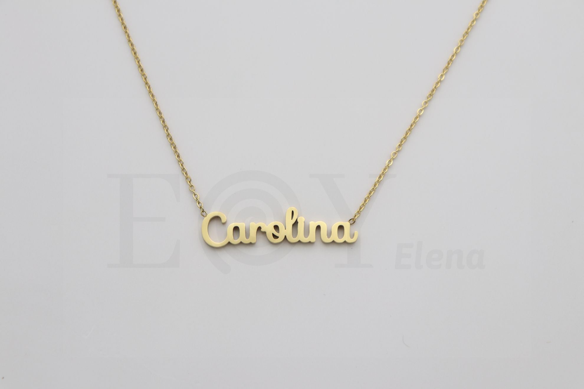 Collar de nombre "Carolina"