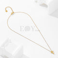 Collar cruz simple