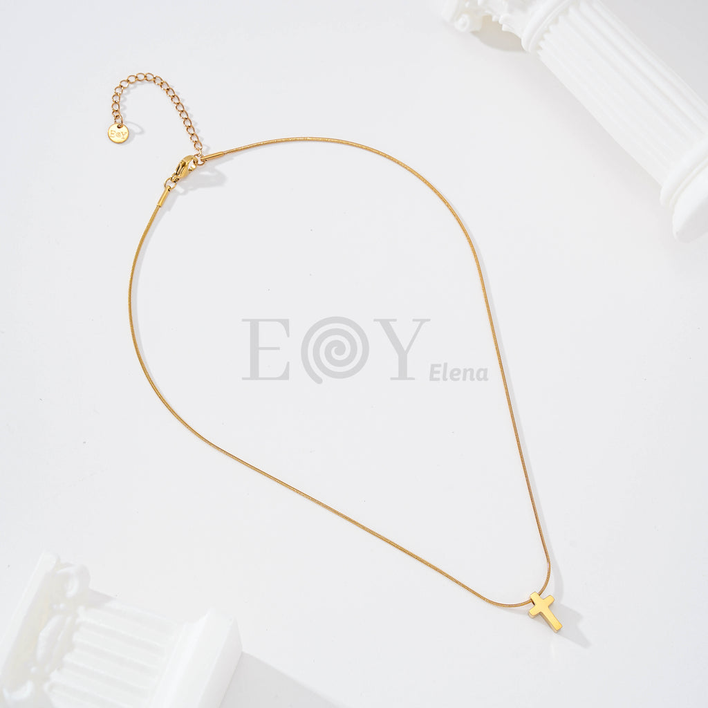 Collar Cruz Minimalista
