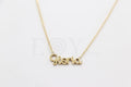 Collar de nombre "Gloria"