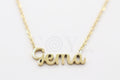 Collar de nombre "Gema"