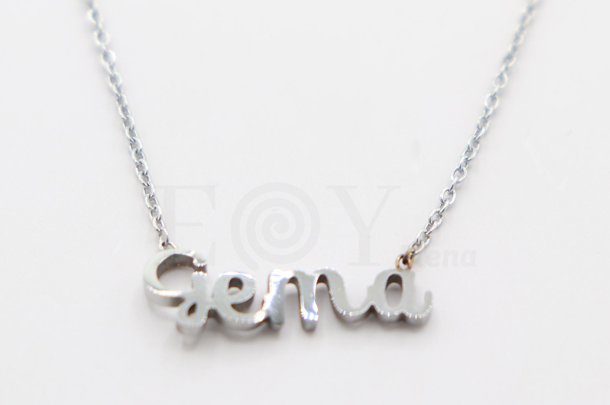 Collar de nombre "Gema"