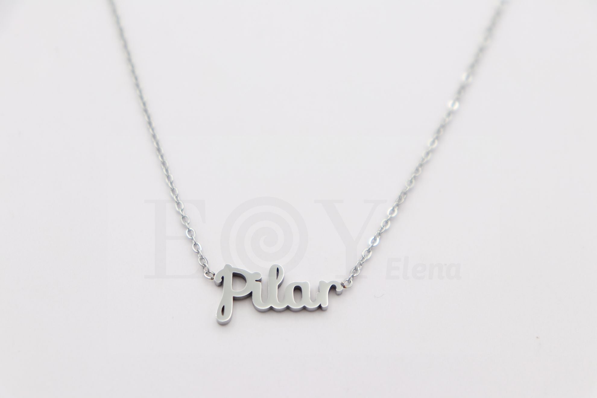 名字项链“Pilar”