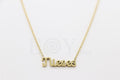 Collar de nombre "Nieves"