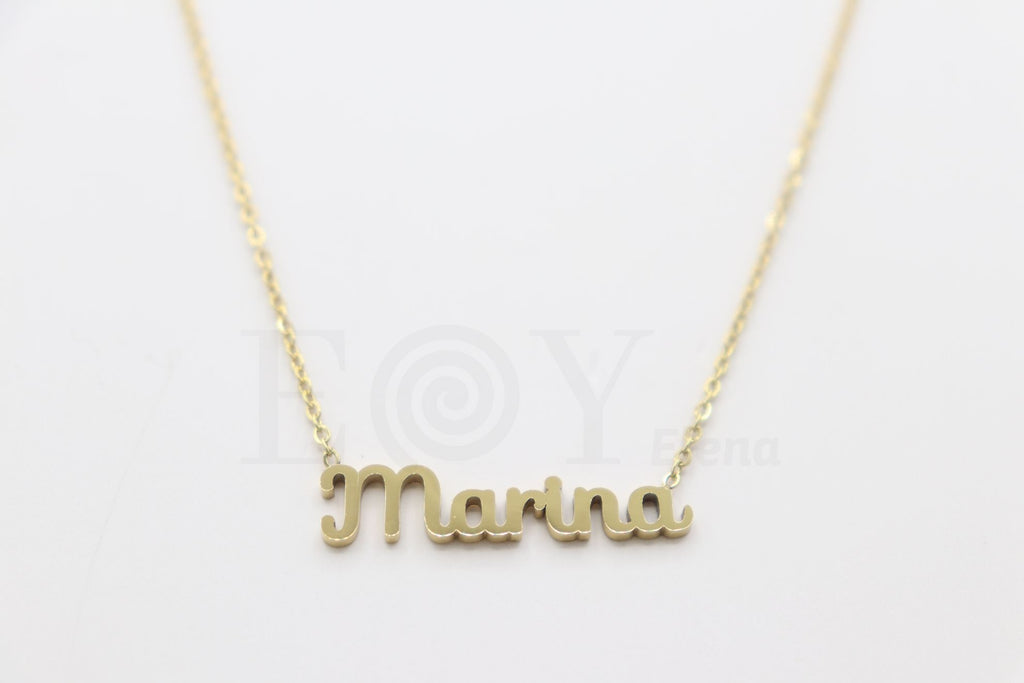 Collar de nombre "Marina"