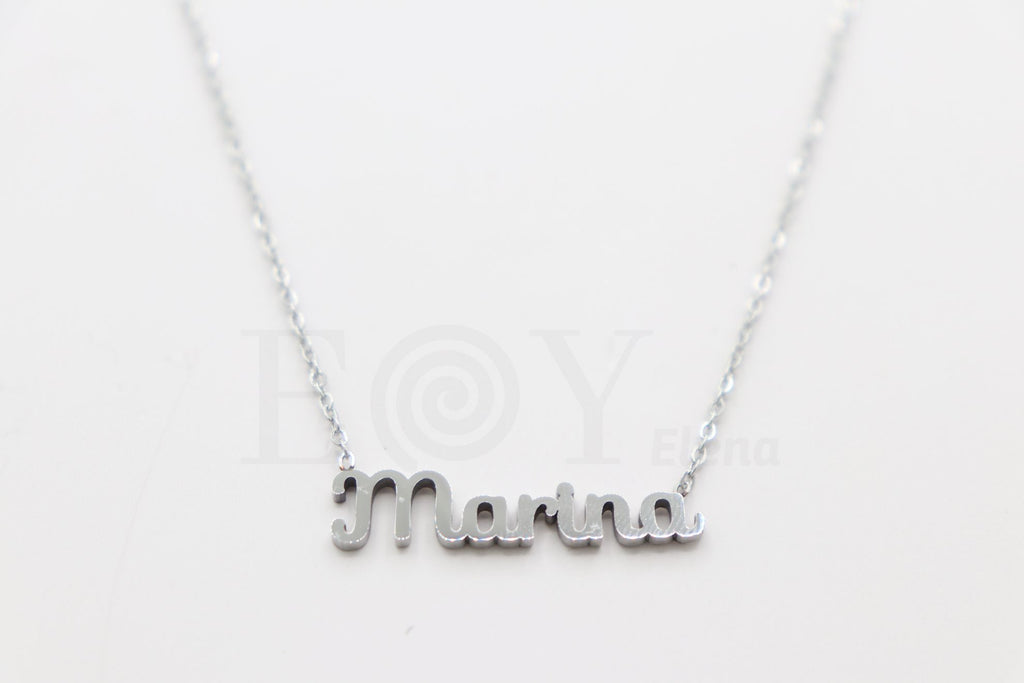 Collar de nombre "Marina"