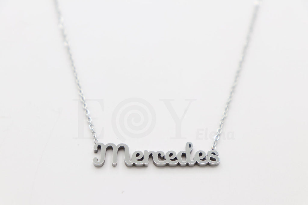 Collar de nombre "Mercedes"