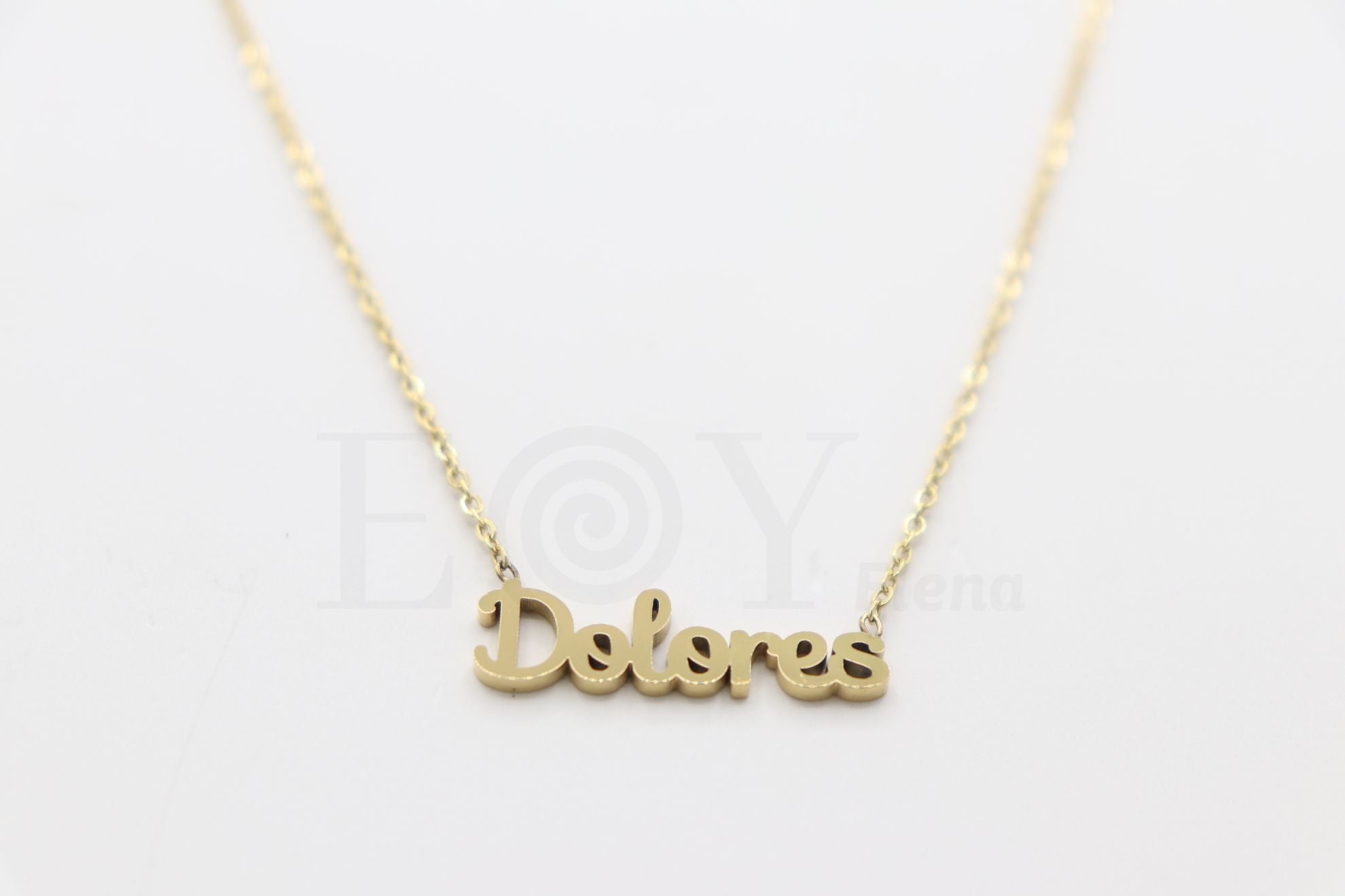 Collar de nombre "Dolores"