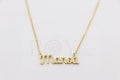 Collar de nombre "Manoli"
