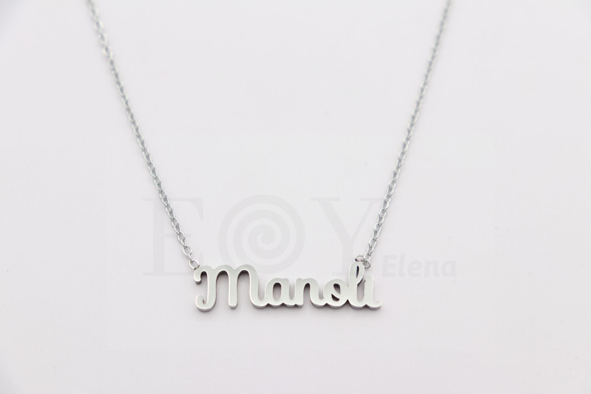 Collar de nombre "Manoli"