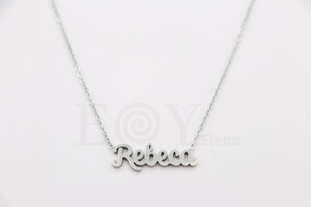 Collar de nombre "Rebeca"