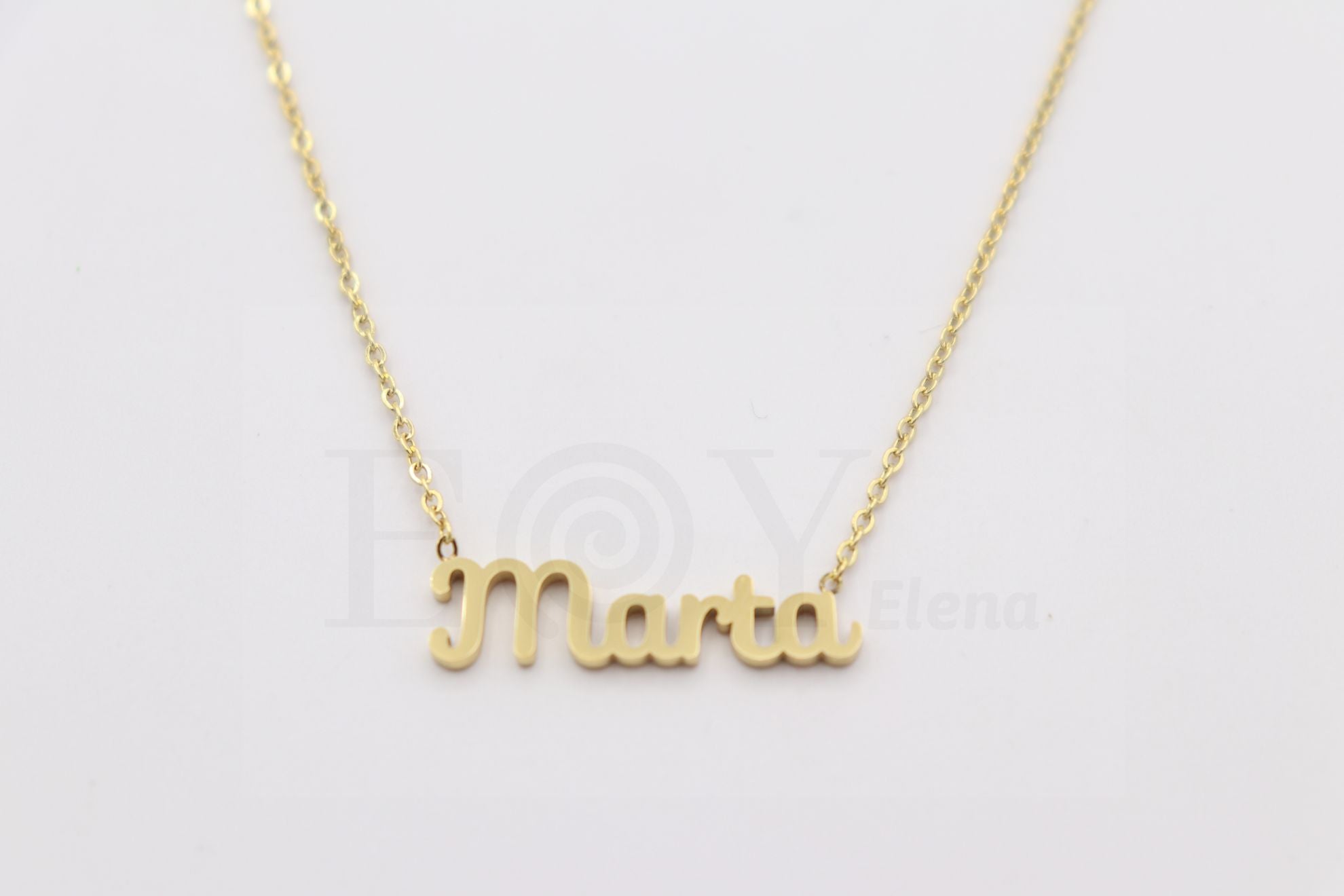 Collar de nombre "Marta"