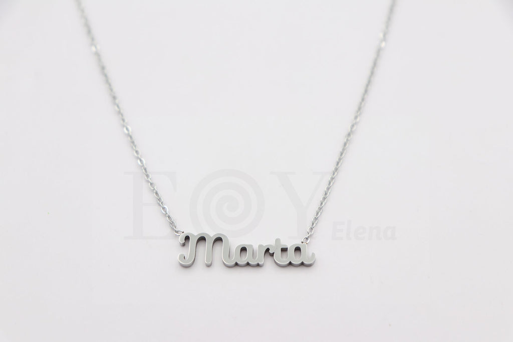 Collar de nombre "Marta"