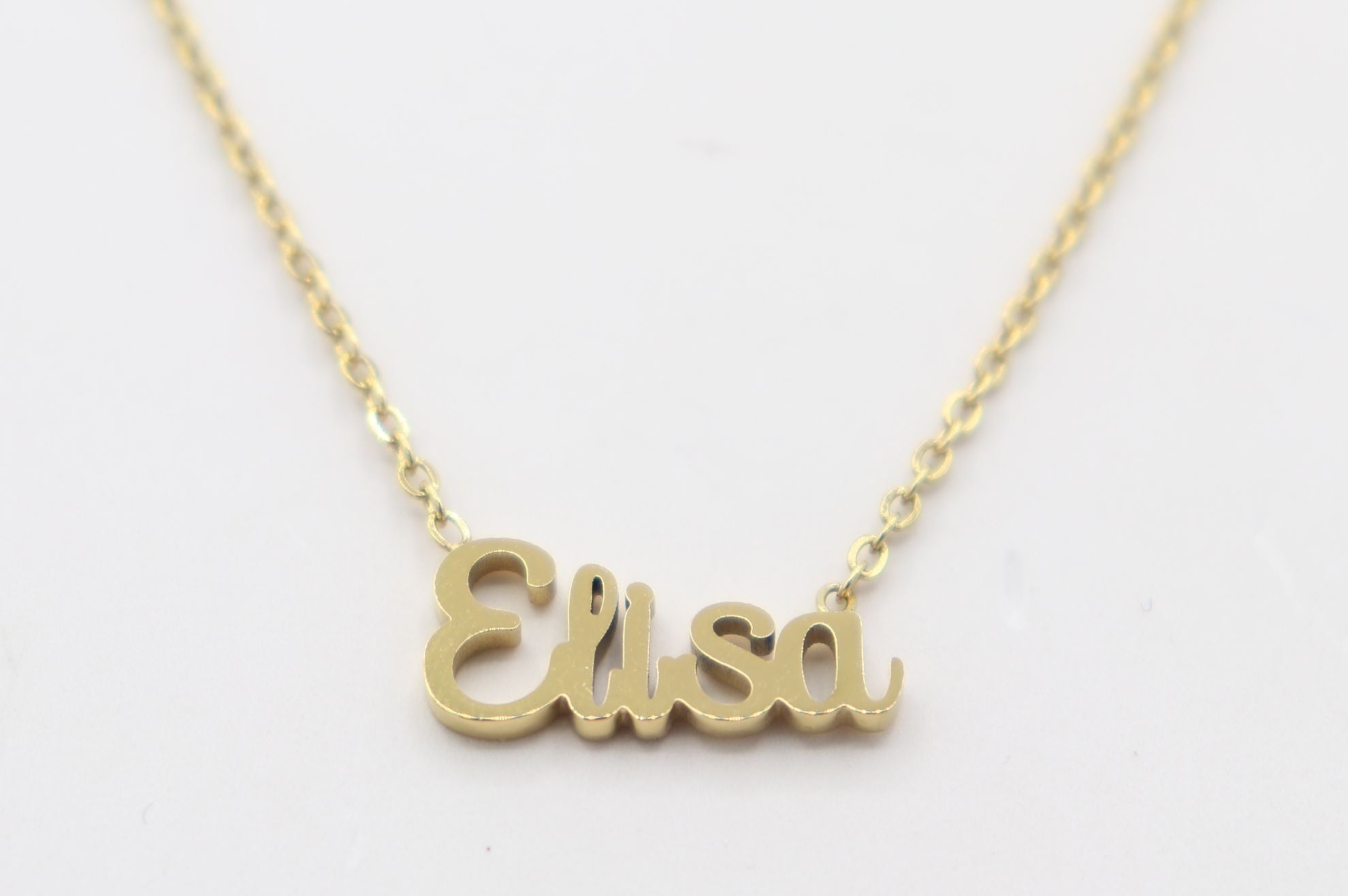 Collar de nombre "Elisa"