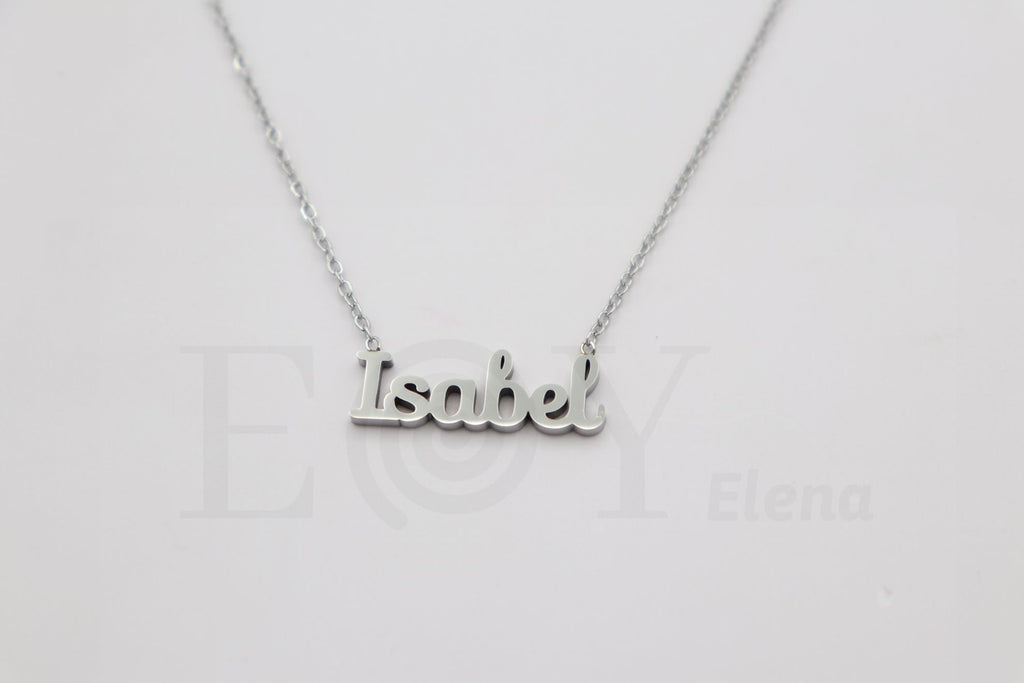 Collar de nombre "Isabel"