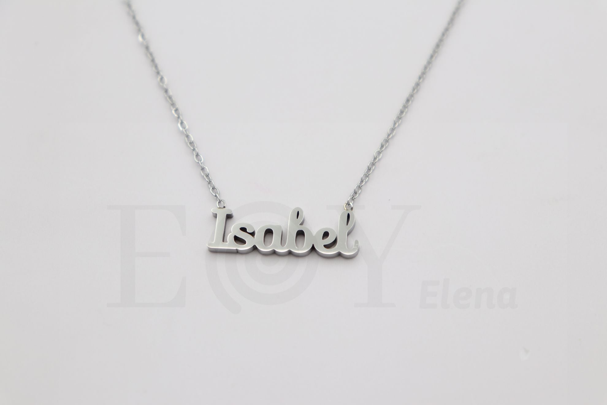 Collar de nombre "Isabel"