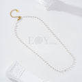 Collar perlas acero