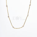 Collar con perlas