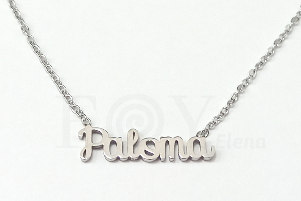 Collar de nombre "Paloma"