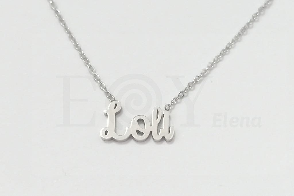 Collar de nombre "Loli"