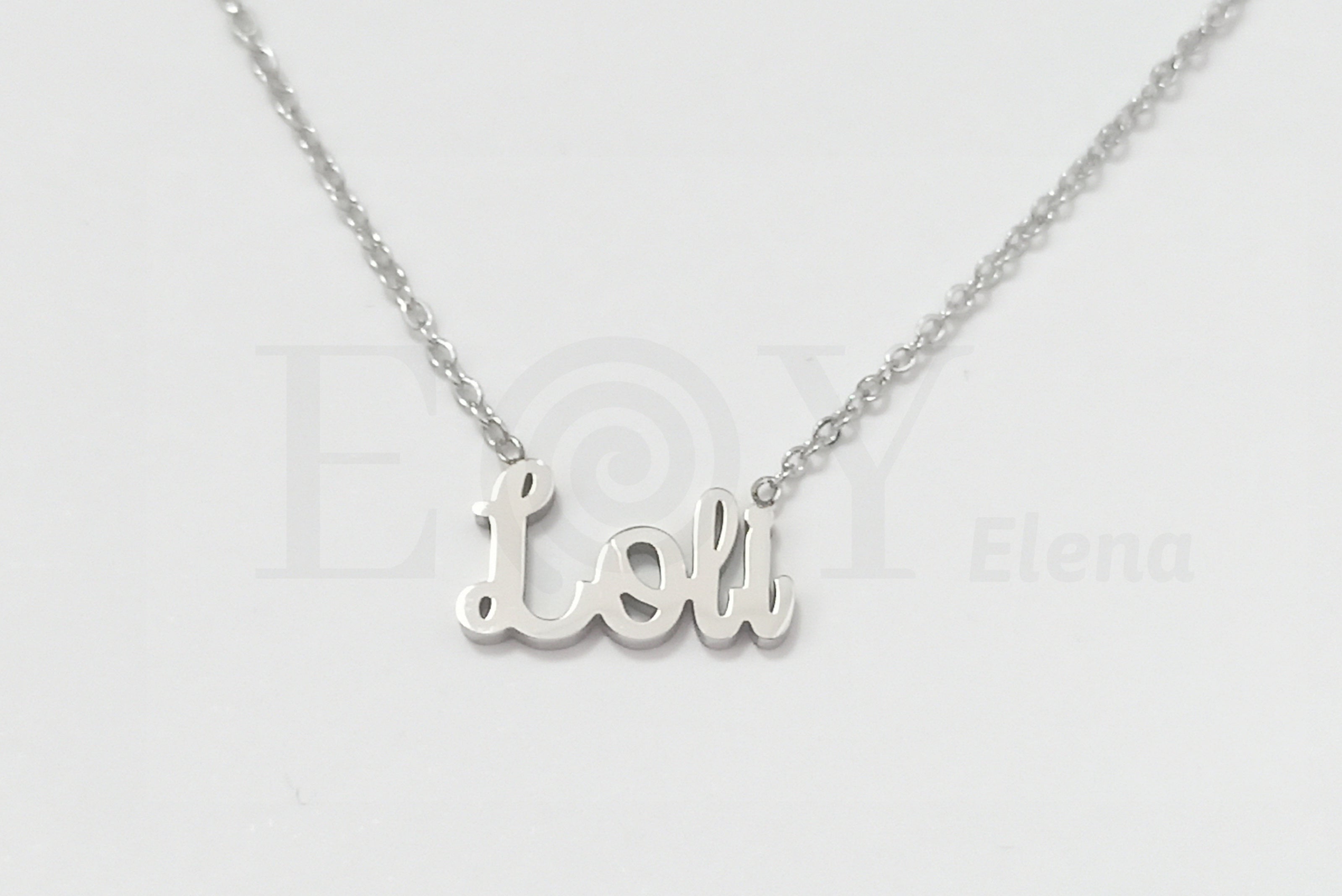 Collar de nombre "Loli"
