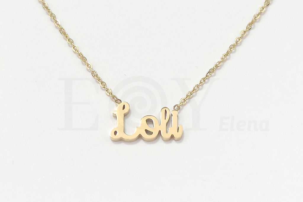 Collar de nombre "Loli"
