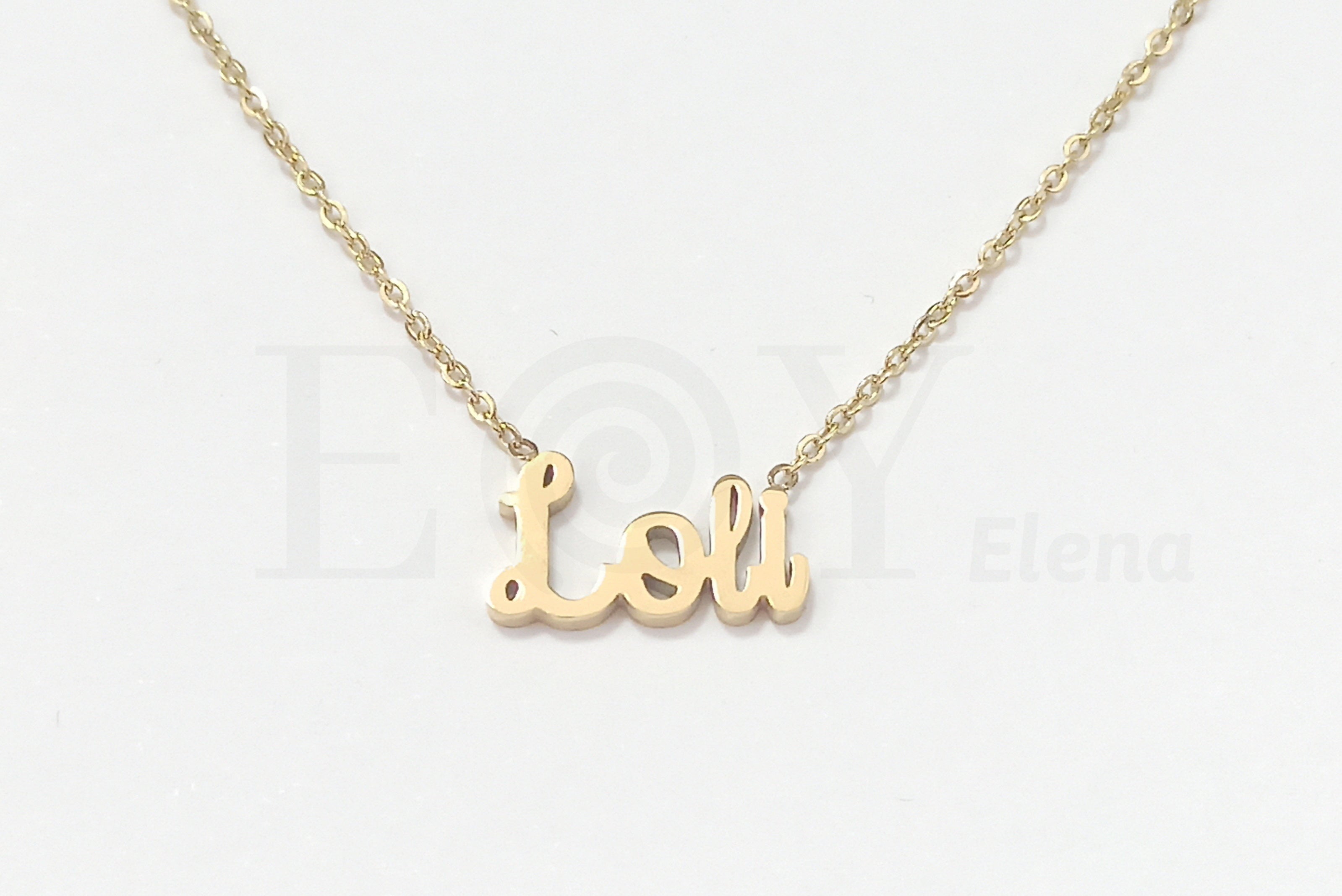 Collar de nombre "Loli"