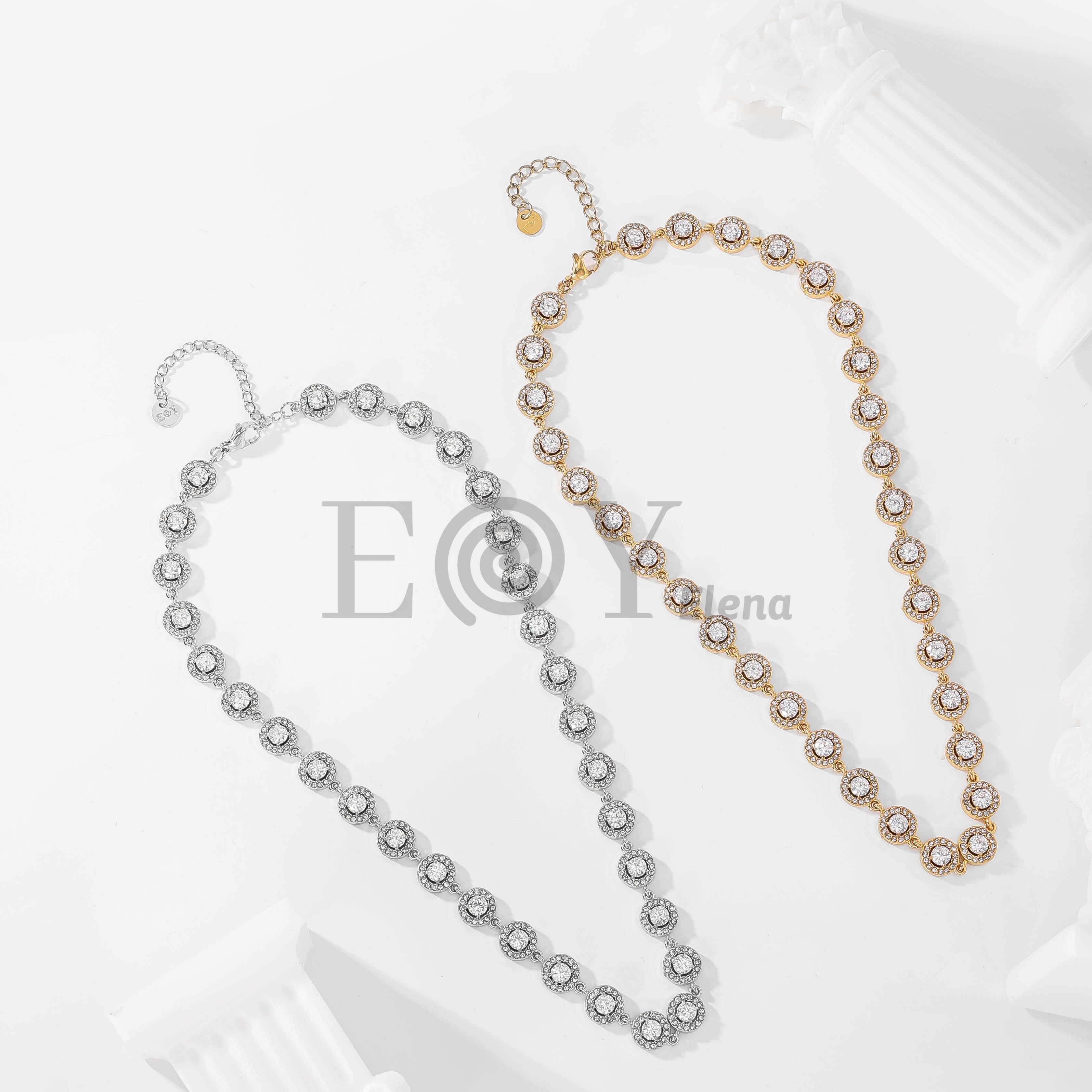 Collar de circonitas