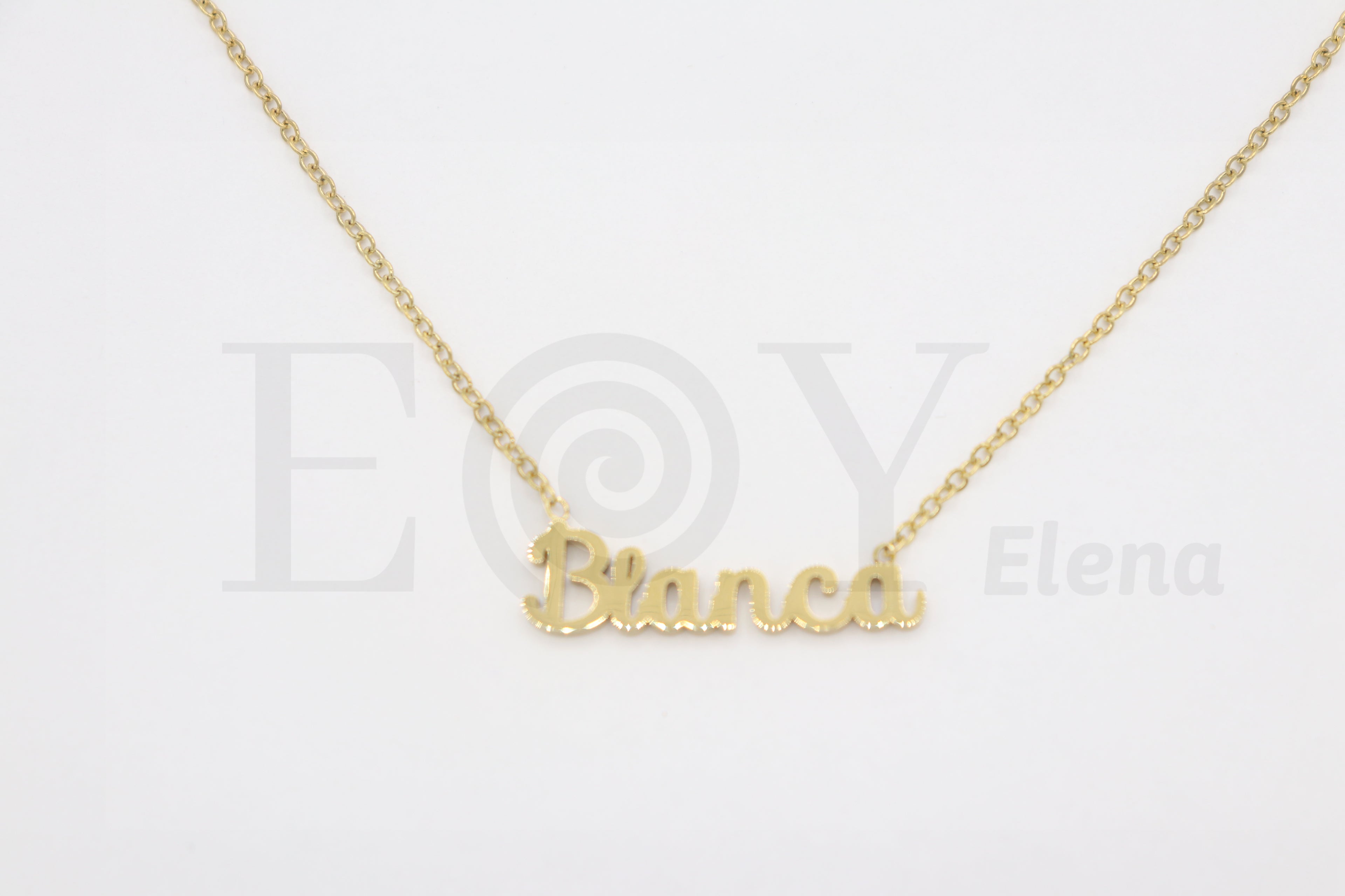 Collar de nombre "Blanca"