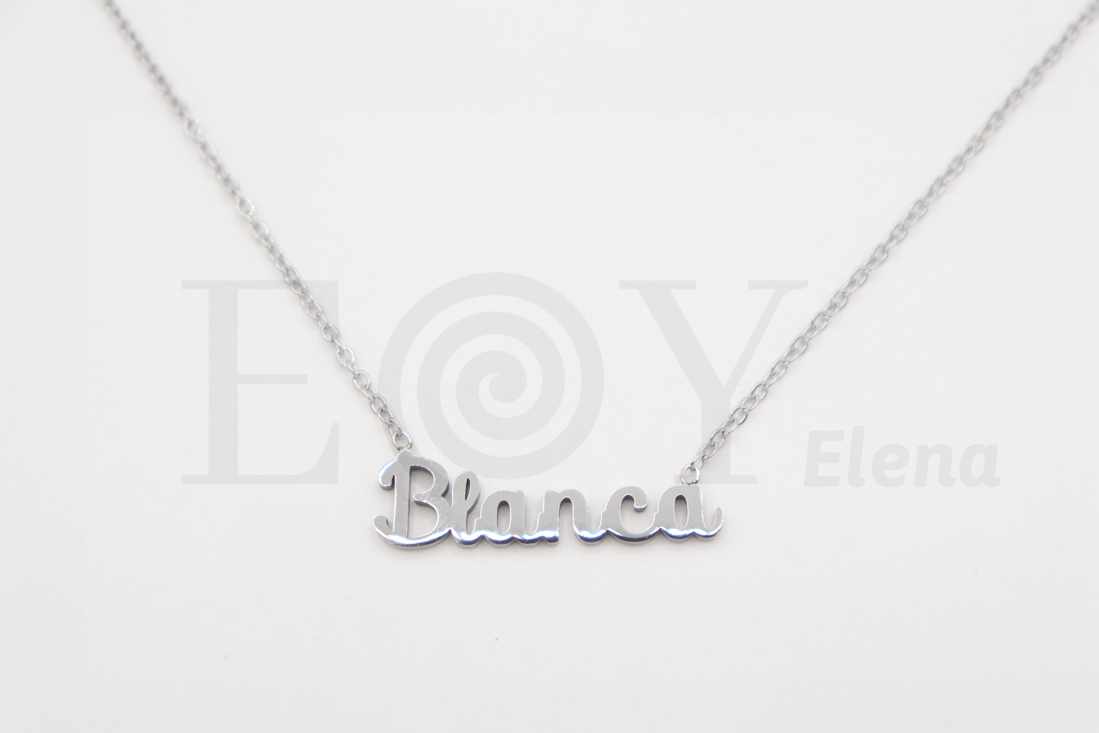 Collar de nombre "Blanca"