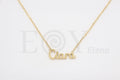 Collar de nombre "Clara"